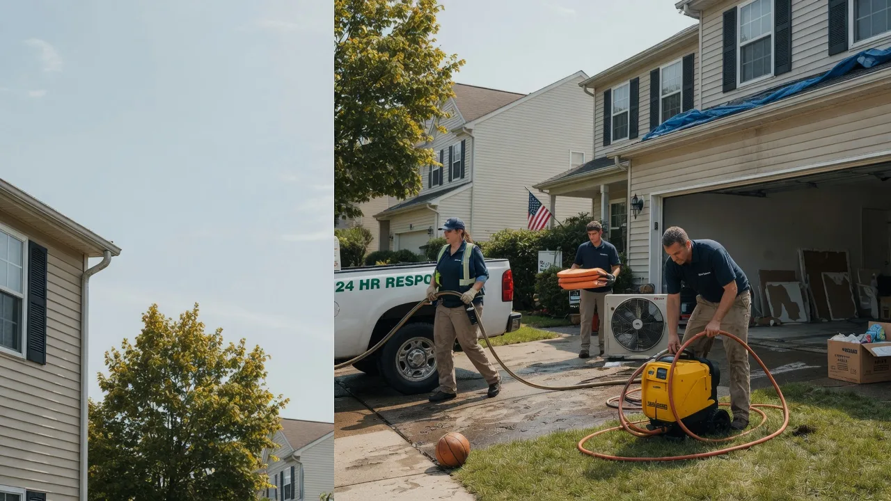 Emergency Water Damage Restoration in East Smithfield, PA near me